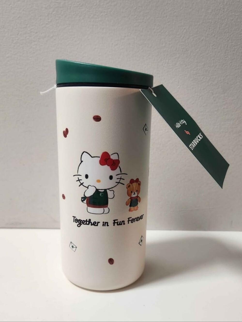 New Hello Kitty x Starbucks Stainless Steel Hot/Cold Tumbler (12oz)